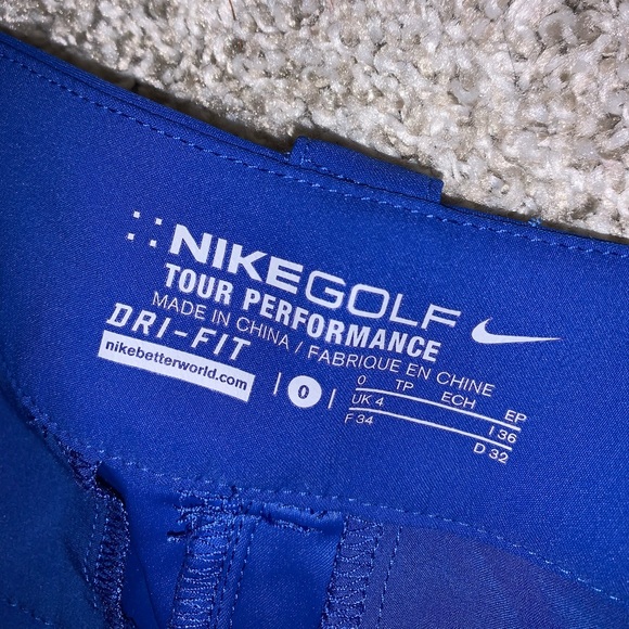 Nike Golf Dri Fit Dark Blue Athletic shorts size 0 - Picture 6 of 10